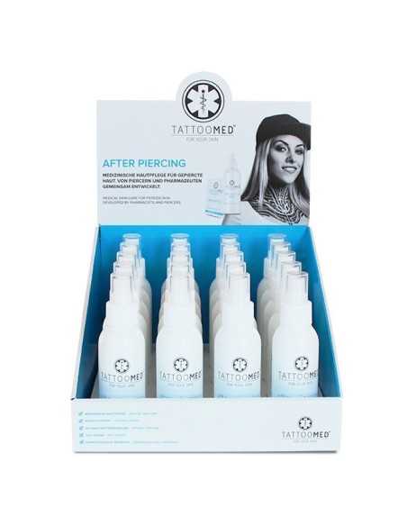 Expositor TattooMed After Piercing Spray 75 ml x 15 uds