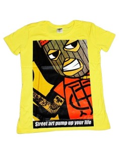 Camiseta Graffiti Boy Yellow