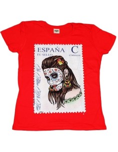 Camiseta Spanish Catrina...