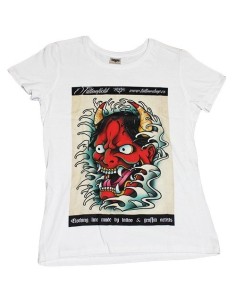 Camiseta Hannya White - Hombre