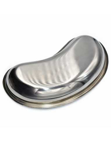 Bandeja Curva de Acero Quirúrgico