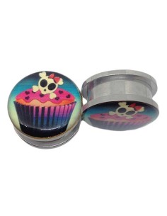 Dilatación Skull Muffin Pink