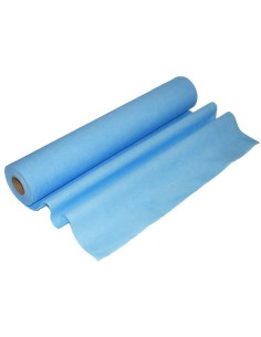 Rollo de Papel Camilla Azul con base Impermeable