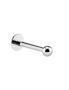 Titanium Labret Stud 1.2mm,...