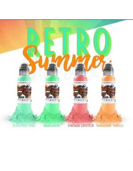 World Famous Ink Set Damian Gorski - Retro Summer (4 colors x 1oz)