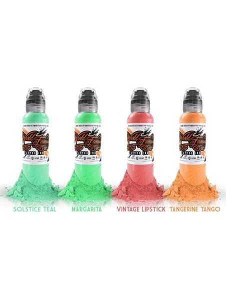 World Famous Ink Set Damian Gorski - Retro Summer (4 colors x 1oz)