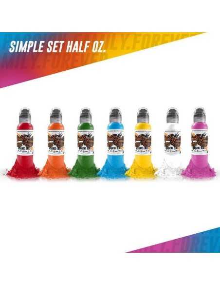 World Famous Ink - Simple Set (7 colors)
