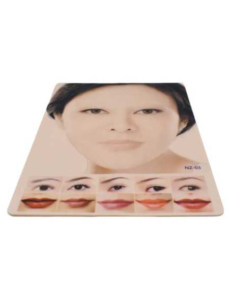 Piel sintética lisa con rostro impreso resistente.