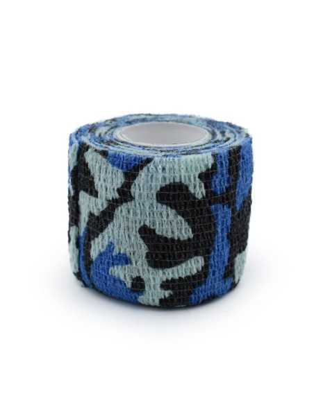 Funda / Venda ancha para Grip 45MM/5M Camuflaje Azul
