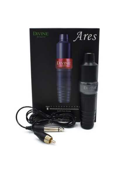 Máquina de tatuar Divine Ares Pen de color gris