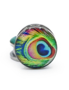 Pavo Real Plumas Verdes