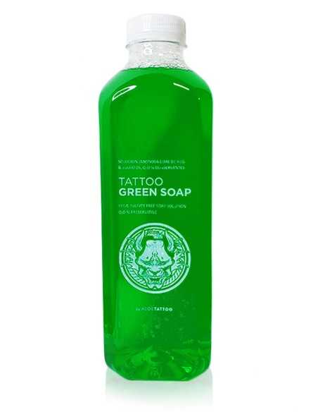 GREEN SOAP 1 LITER (+ALANTOINE) BY ALOETATTOO