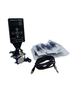 Combo que incluye Máquina, Fuente de alimentación, cable RCA + Pack de Agujas