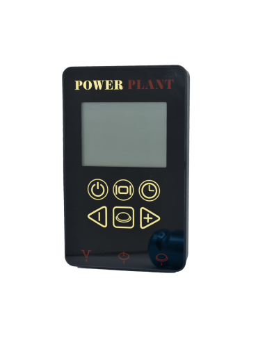 Combo que incluye máquina rotativa, fuente de alimentación, Grip y cable RCA