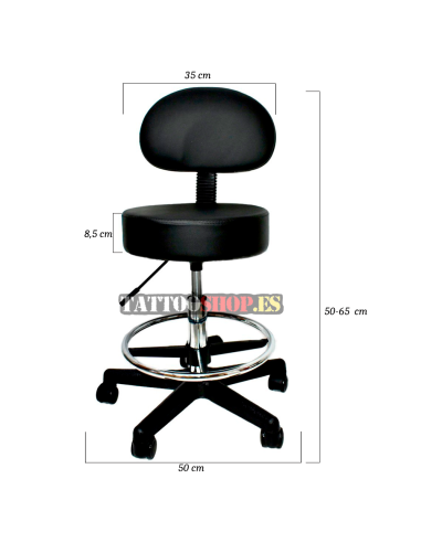 Silla 9 con Respaldo y Reposapiés