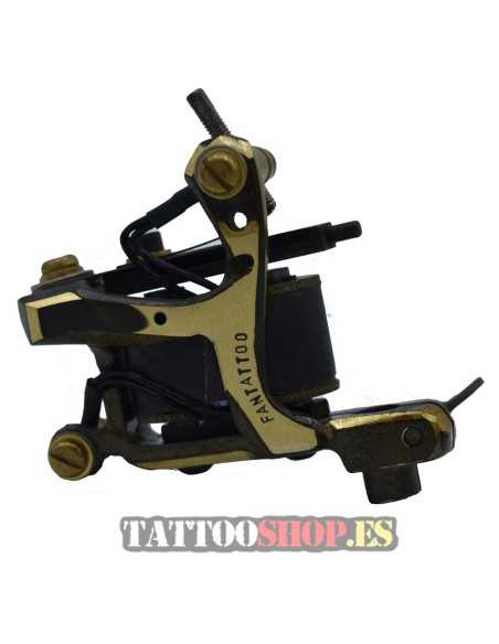 Máquina Fantattoo Florin Orga COLECCIÓN LATÓN , 5 - 11RL Conexión Clip Cord