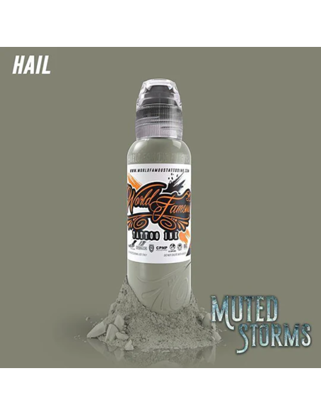 World Famous Ink Set Poch - Muted Storms (6 colors x 1oz)