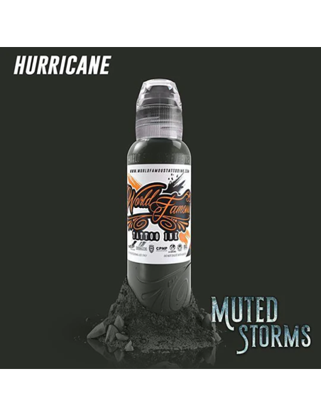 World Famous Ink Set Poch - Muted Storms (6 colors x 1oz)