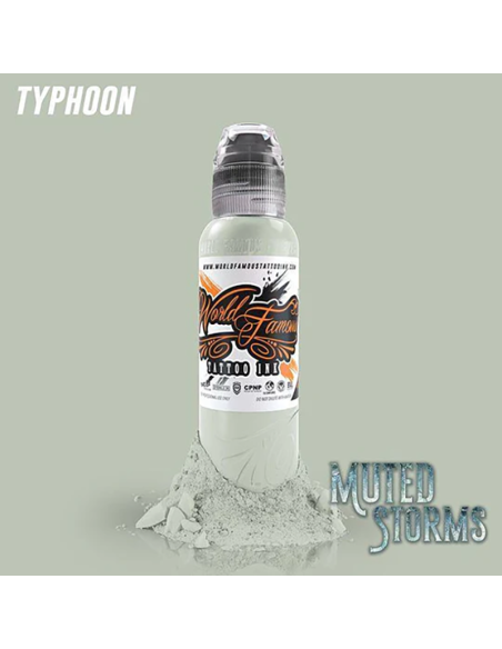 World Famous Ink Set Poch - Muted Storms (6 colors x 1oz)