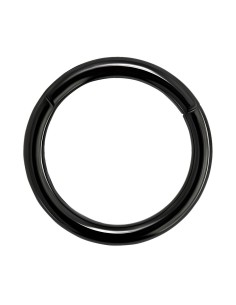 Aro negro de acero a...