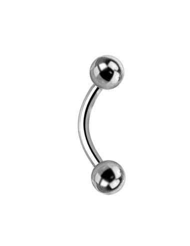 Banana 1.2mm x 12mm, 4mm balls x 5...