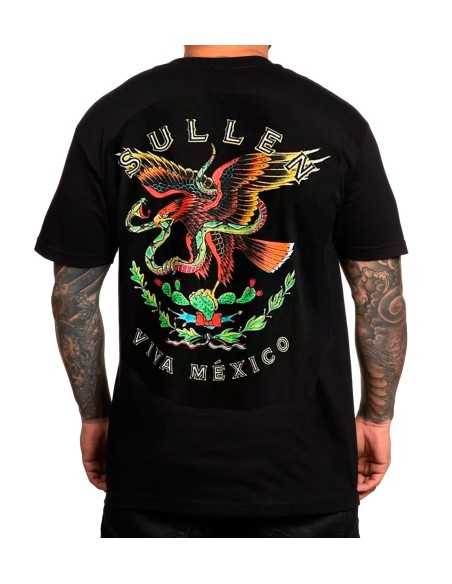 Camiseta Viva México M/C - Jet Black