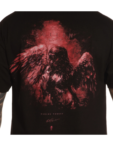 Camiseta Torres Angel M/C - Black -...