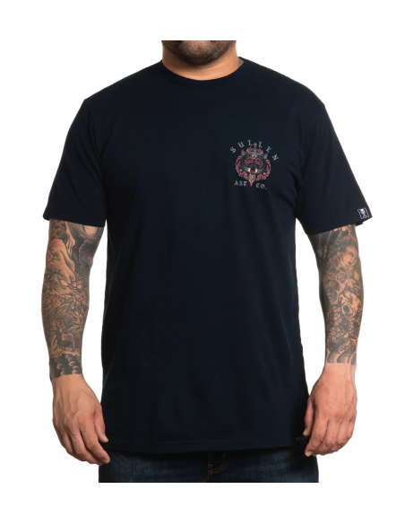 Camiseta Wolfhead M/C - Obsidian - Hombre