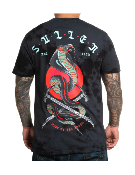 Camiseta Cross Hammers M/C - Black/Grey - Hombre