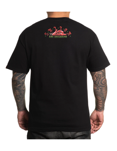 Camiseta Crazy Tired M/C - Black -...
