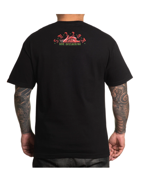 Camiseta Crazy Tired M/C - Black - Hombre