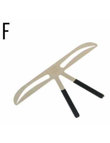 Regla Simetría de Aluminio