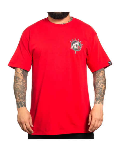 Camiseta One Rose M/C - Roja