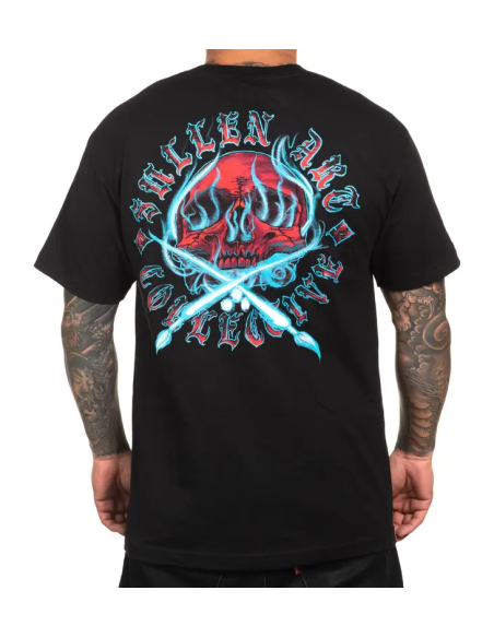 Camiseta Ghost Badge M/C - Black