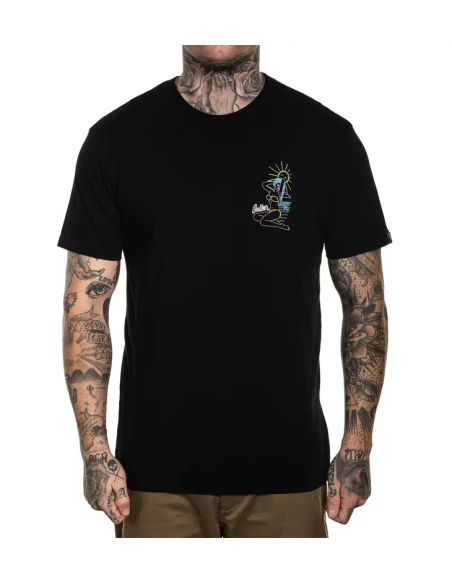 Camiseta Neon Paradise M/C - Black