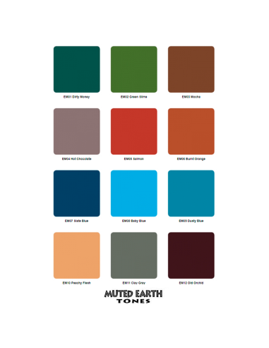 Eternal Ink Set Muted Earth Tones -...