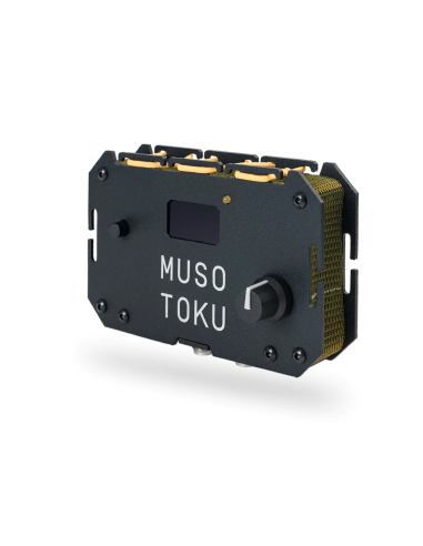 Fuente de alimentación para máquinas de tatuar Musotoku de color negro