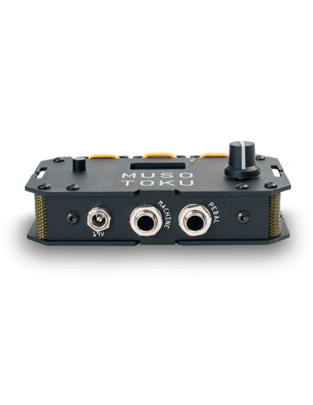 Fuente de alimentación para máquinas de tatuar Musotoku de color negro