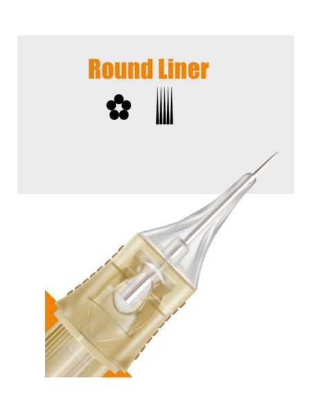Pepax Lance Round Liner - Medium Taper