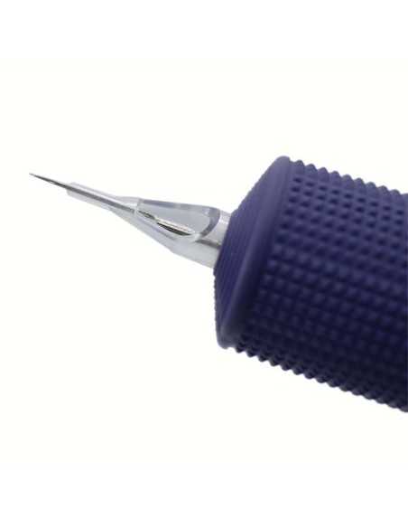 Grip de 32 mm con Aguja Round Liner para Lamina de Silicona