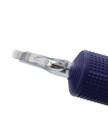 Grip de 25 mm con Aguja Curved Magnum para Laminas de Silicona