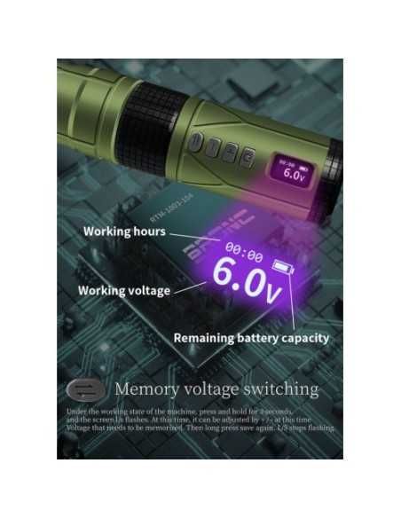 BRONC Wireless Tattoo Pen V8