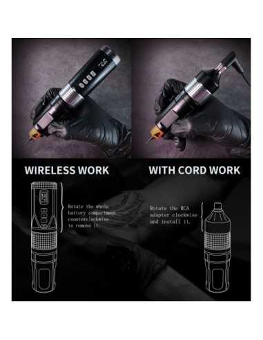 BRONC Wireless Tattoo Pen V8