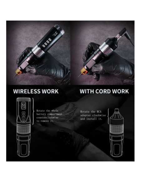 BRONC Wireless Tattoo Pen V8