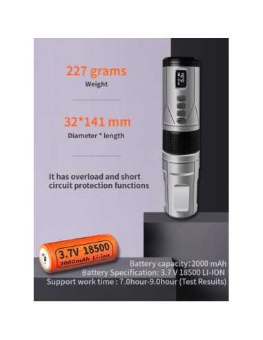 BRONC Wireless Tattoo Pen V8