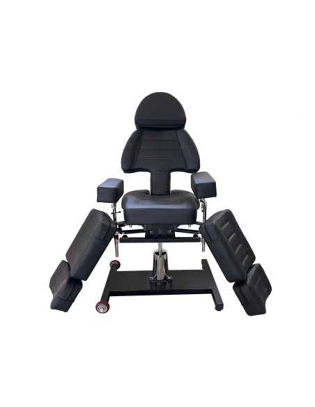 ADJUSTABLE TATTOO ARTIST CHAIR WITH BACKREST - PROFESSIONAL HYDRAULIC INK  STOOL - Papillon Tattoo Supply