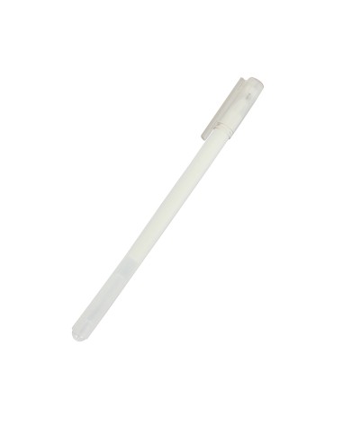 Bolígrafo de tinta de gel de color blanco
