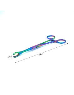 Forceps redondo abierto