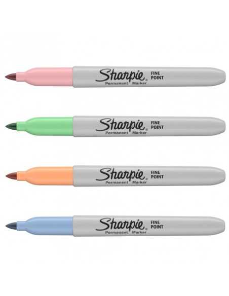 Rotuladores Sharpie Fine 4 colores pastel