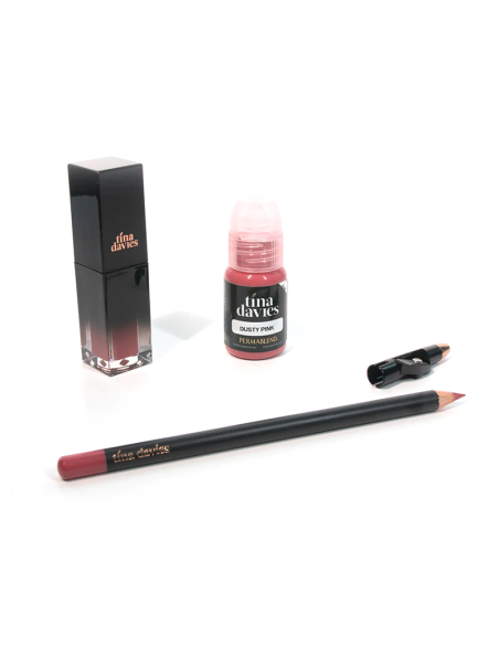 Perma Blend Ink - Tina Davies Lip TRIO - Dusty Pink